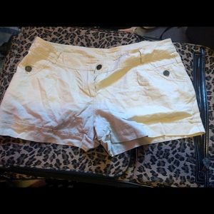 Women’s cream shorts